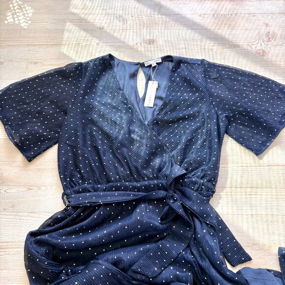 New Baltic Born Grace Sparkle Gown | Navy Size XL - Picture 2 of 7